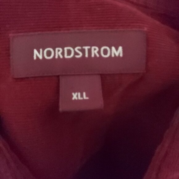 Vintage Nordstrom corduroy shirt mens XXL button down cotton hipster dad career - Picture 6 of 16